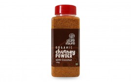 Pure & Sure Organic Chutney Powder With Coconut  Plastic Jar  150 grams